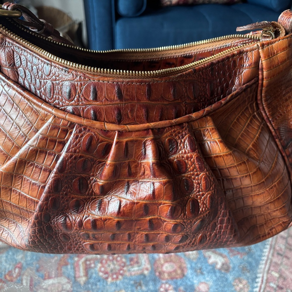 💵💸SOLD Authentic BRAHMIN Pecan Colored Handbag